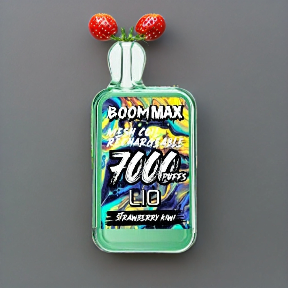 Fraise Kiwi LIO BOOM MAX 7000 Puffs Belgique Grossiste 15ml 50mg