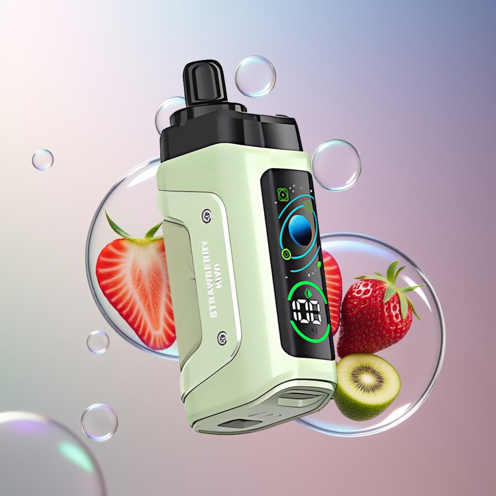 Fraise Kiwi Razz Bar 45000 Puffs Belgique Grossiste 20 mg/ml Type-C Rechargeable