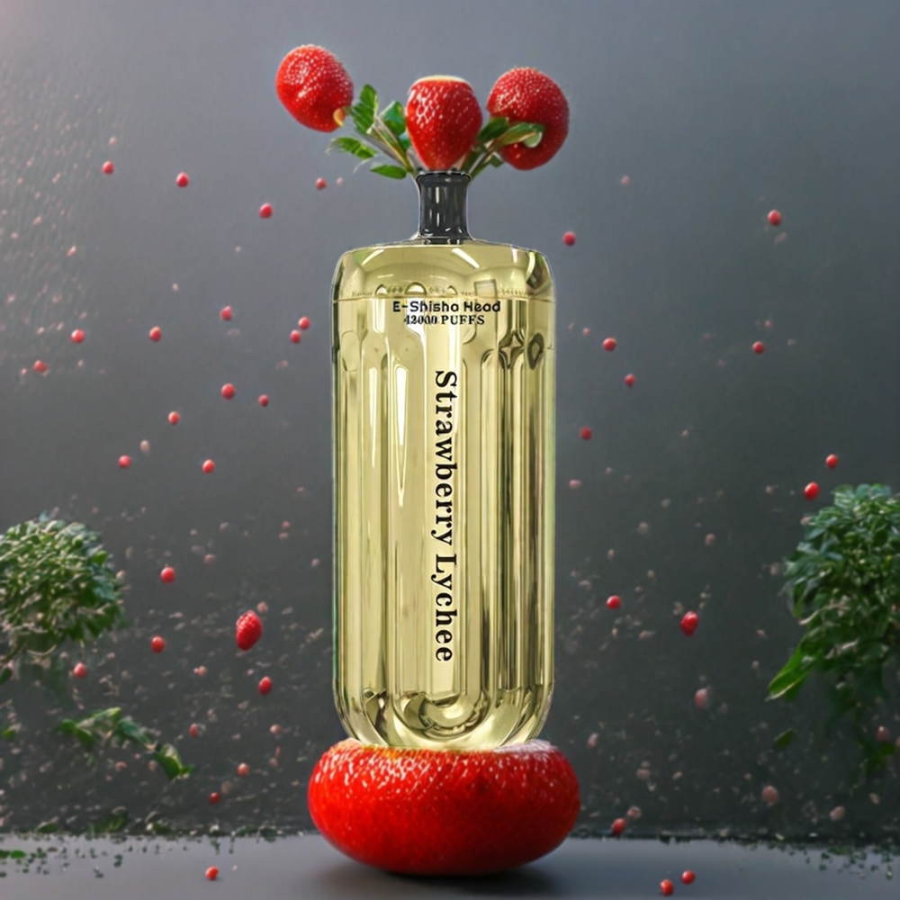 Fraise-Litchi Bang E-Shisha Head 42000 Puffs Belgique Grossiste 30ml 1000mAh
