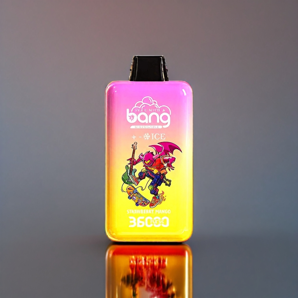 Fraise Mangue Bang Ice Level 36000 Puffs Belgique Grossiste 36ml 850 mAh