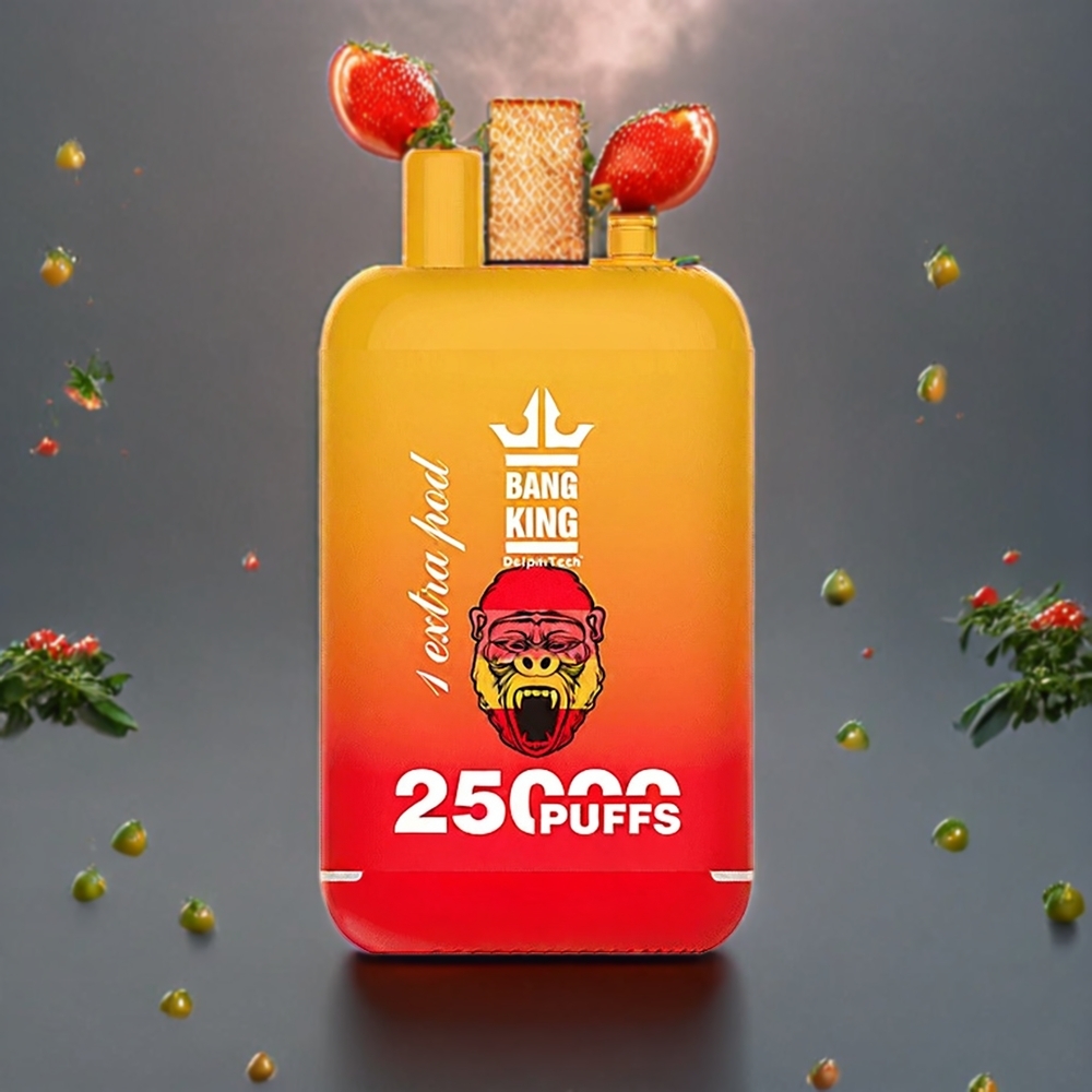 Fraise Mangue Bang King 25000 Puffs 46ml Belgique Grossiste Dual Pod System