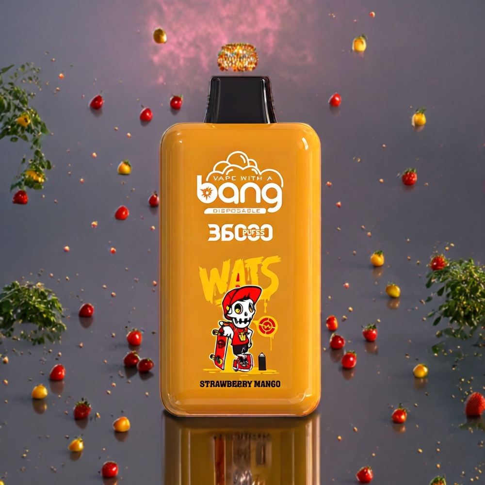 Fraise Mangue Bang Power 36000 Puffs Belgique Grossiste 36ml 5