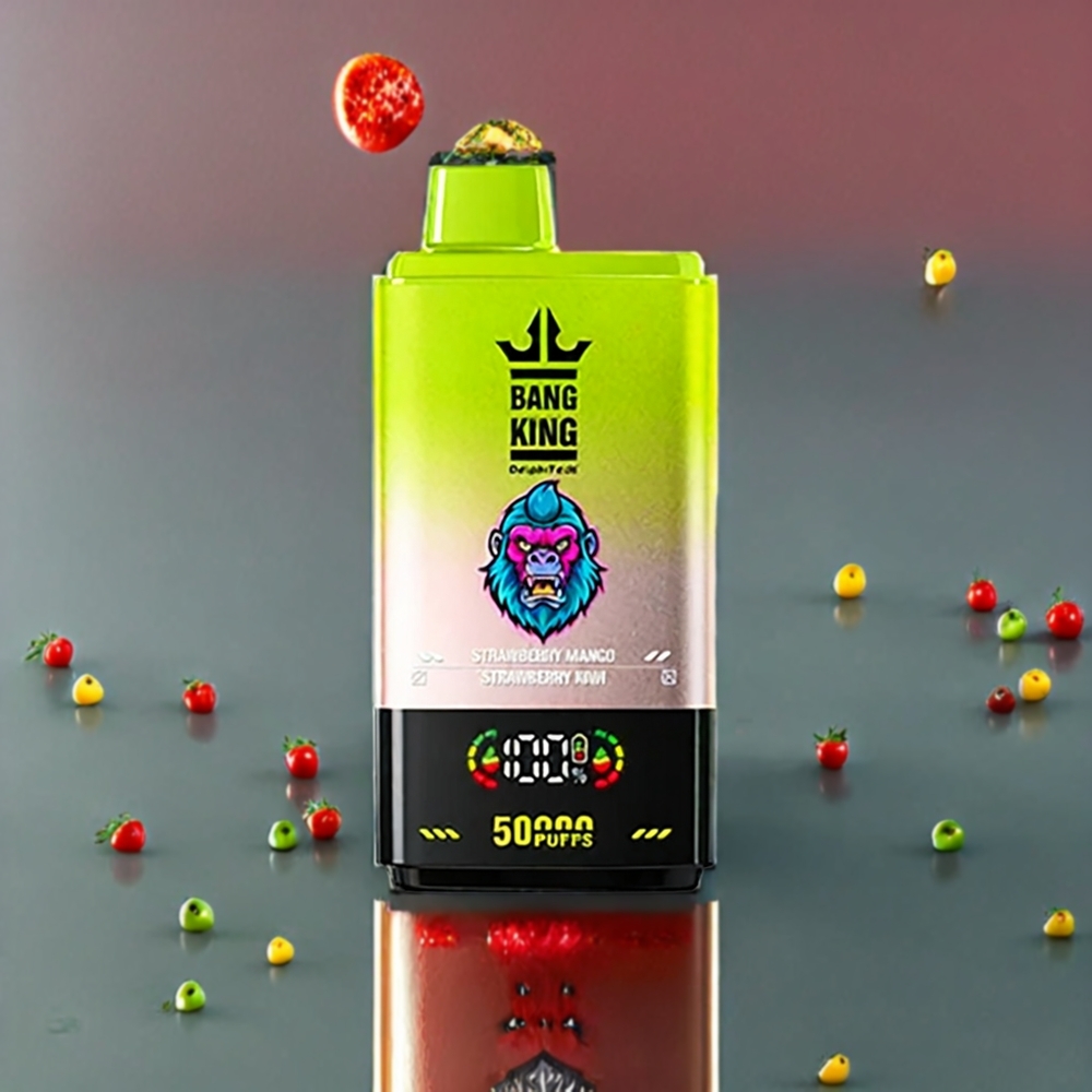 Fraise Mangue Fraise Kiwi Bang King 50000 Puffs Belgique Grossiste 50ml Type-C