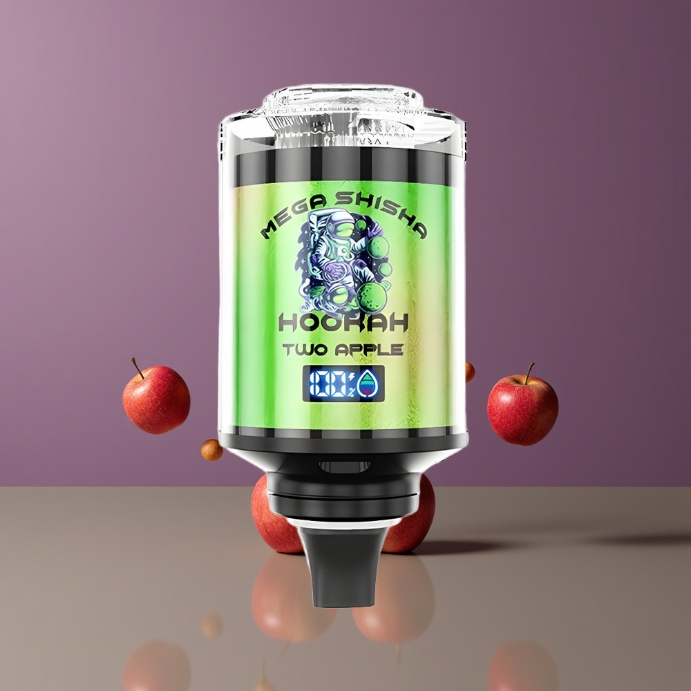 Fraise-Menthe JNR Mega Shisha 100K 2 Apple Belgique Grossiste 100000 Puffs Type-C