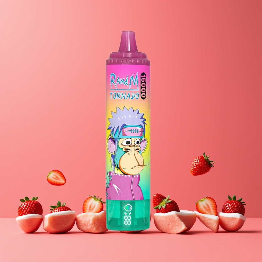 Glace aux fraises