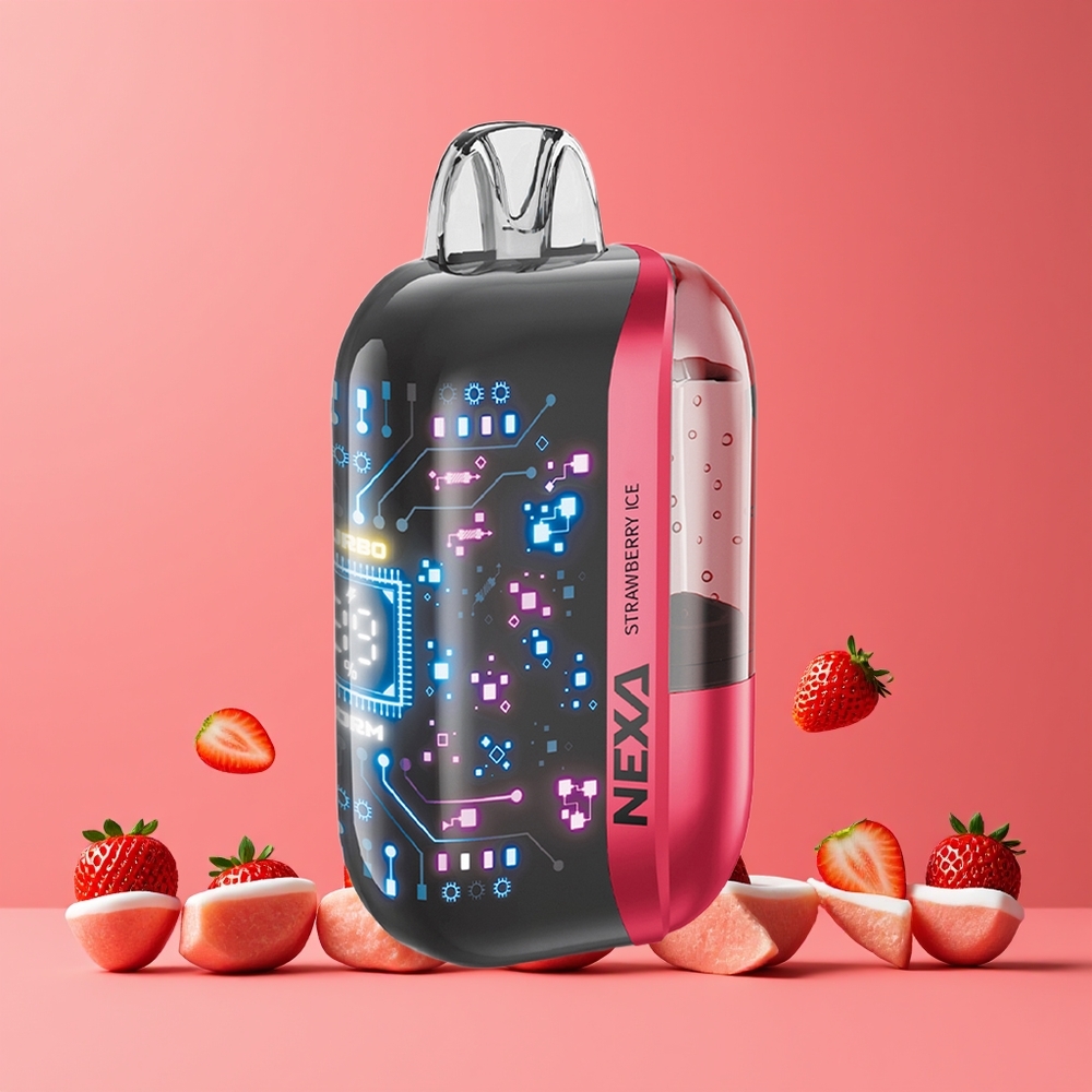 Fraise Menthol NEXA Ultra 50000 Puffs Belgique Grossiste 20ml 5