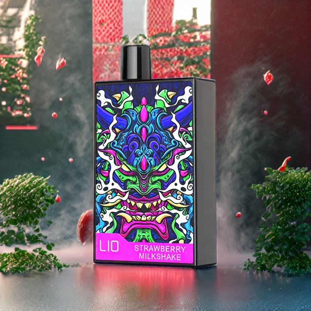 Fraise Milkshake LIO CAPO 4500 Puffs Belgique Grossiste 12ml 50mg
