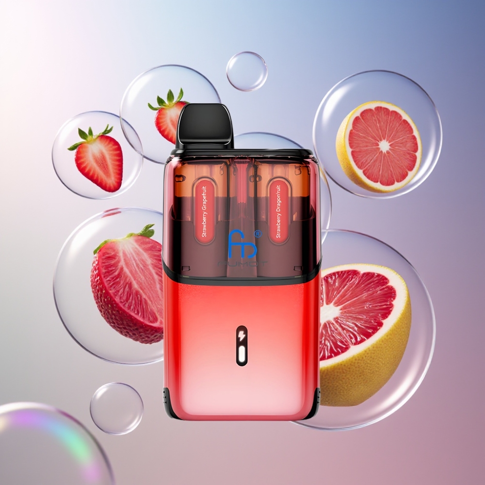Fraise Pamplemousse  Fraise Fruit du Dragon Fumot Ultra T32000 32000 Puffs Belgique Grossiste 800mAh