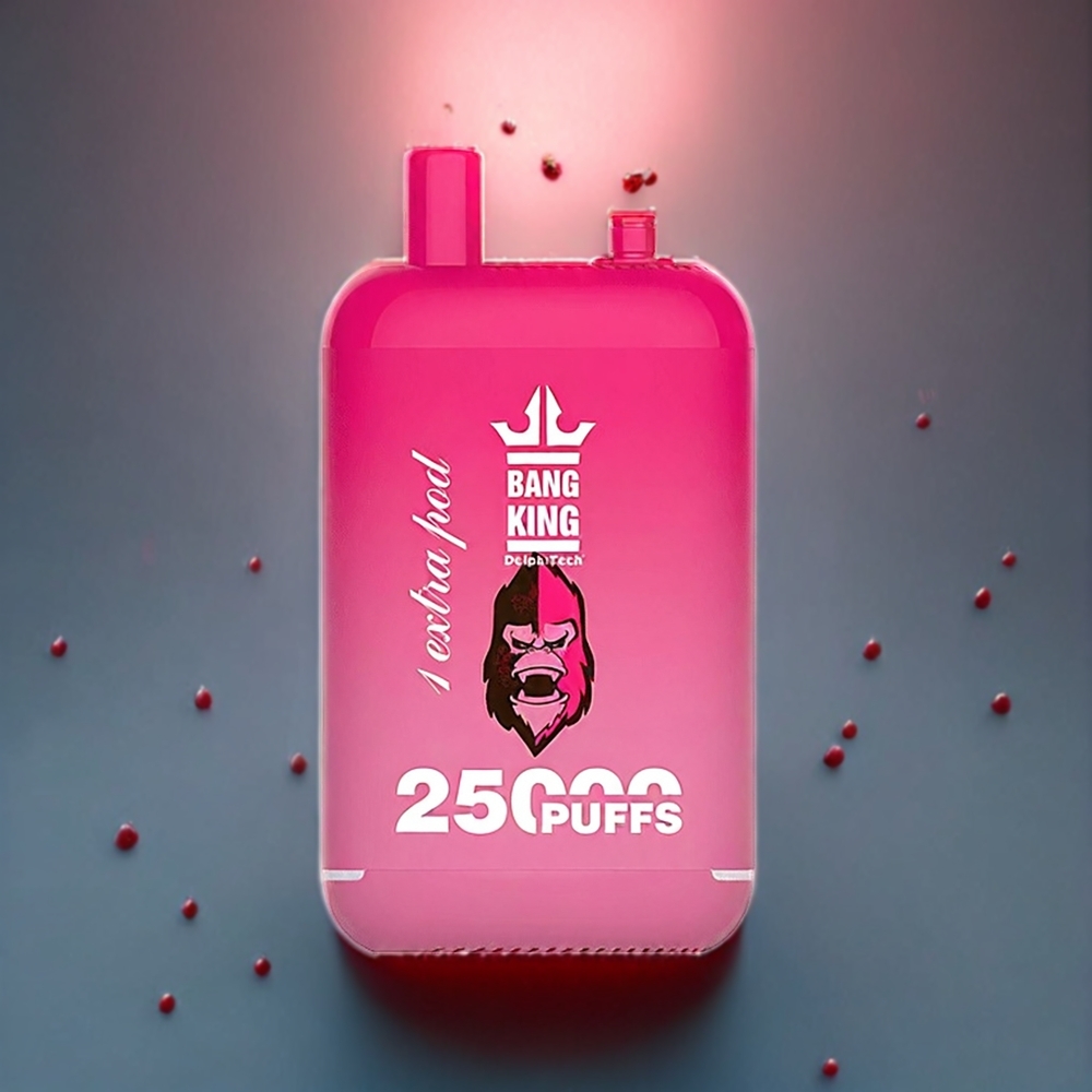 Fraise Pastèque Bang King 25000 Puffs 46ml Belgique Grossiste Dual Pod System
