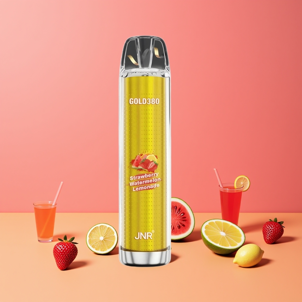 Fraise Pastèque Citronnée JNR Glod380 6000 Puffs 1500mAh Belgique Grossiste
