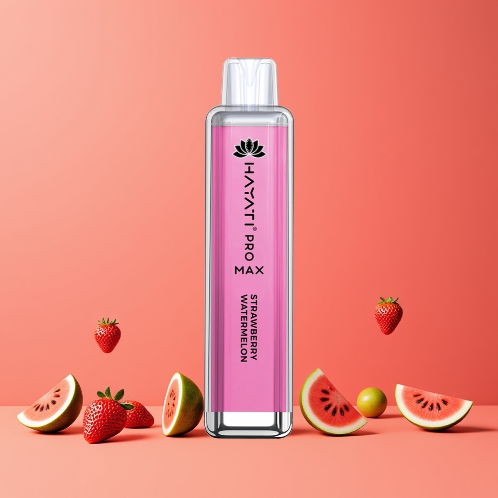 Fraise Pastèque Hayati Pro Max 4000 Puffs Belgique Grossiste Rechargeable 1400mAh