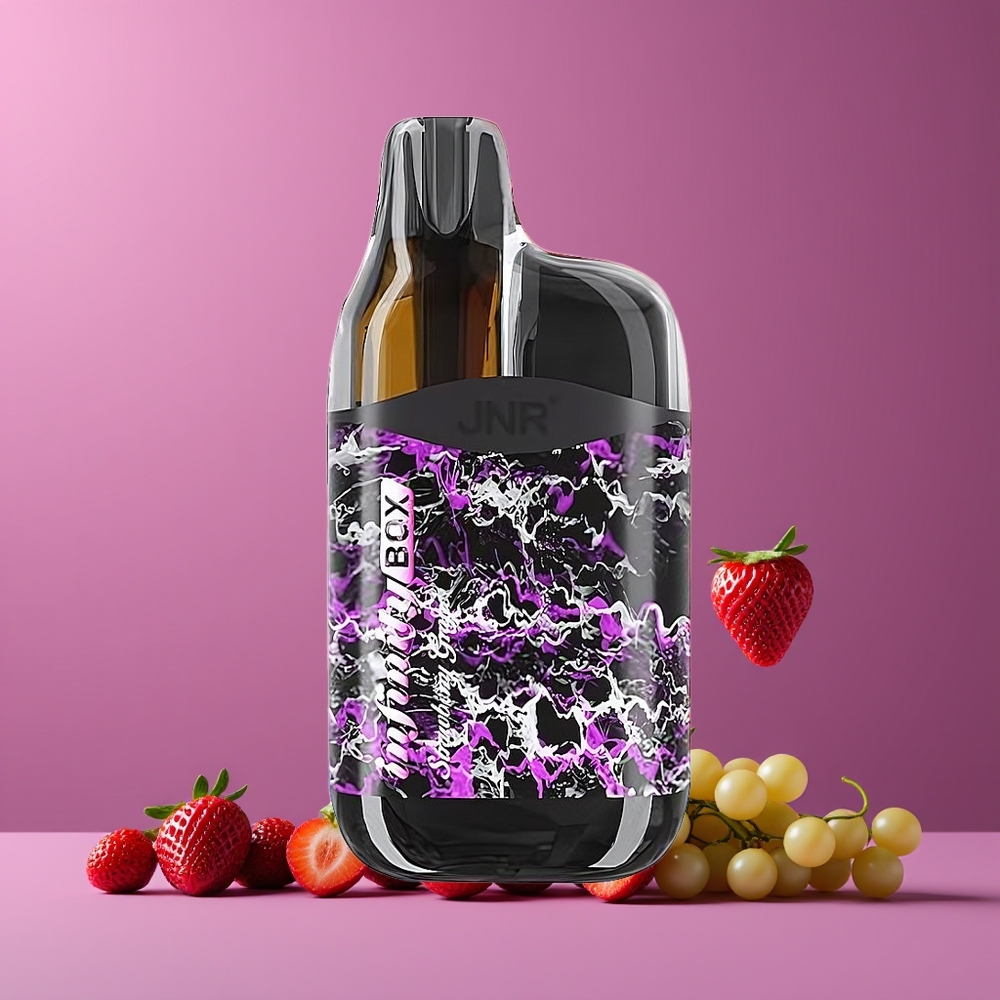 Fraise Raisin JNR Infinity Box 10700 Puffs Belgique Grossiste 15ml 2