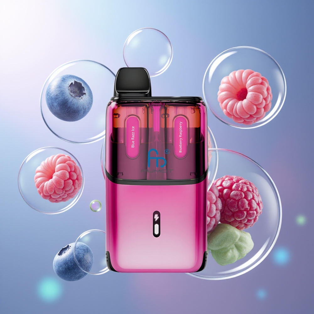 Framboise Bleue  Myrtille Fumot Ultra T32000 32000 Puffs 24ml Belgique Grossiste