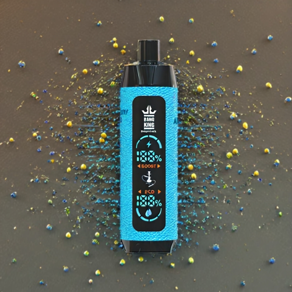 Framboise Bleue Citronnade Bang King Shisha 25000 Bouffées 30ml Belgique Grossiste