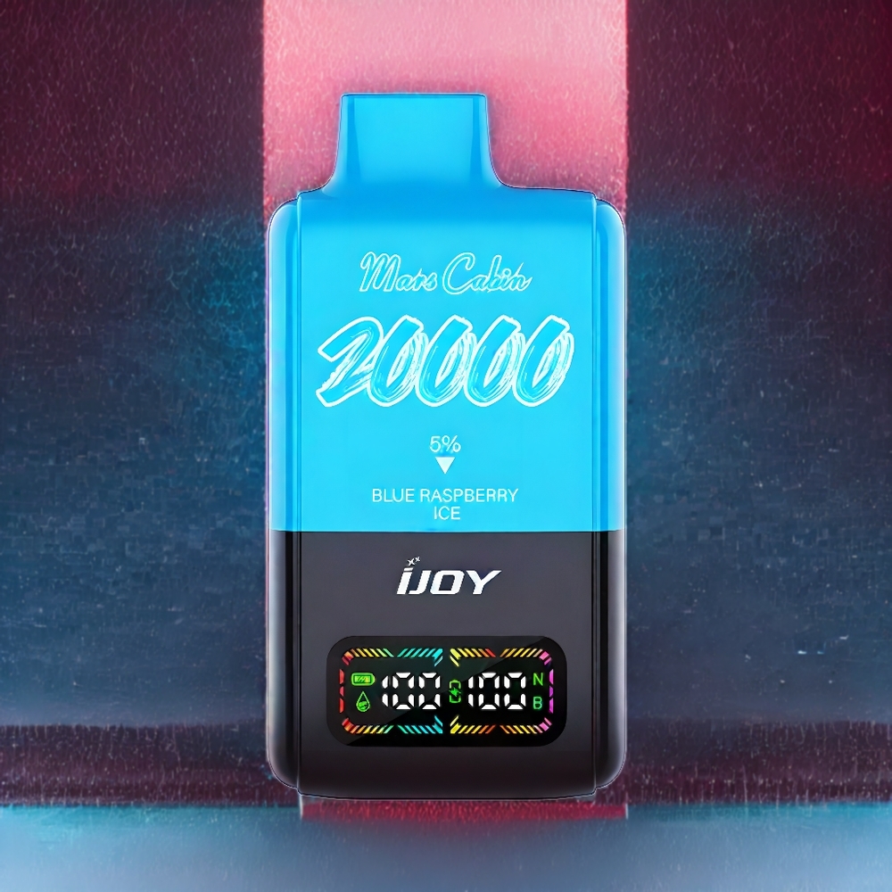 Framboise Bleue Glacée IJOY Mars Cabin 20000 Puffs Belgique Grossiste 20ML 850 mAh
