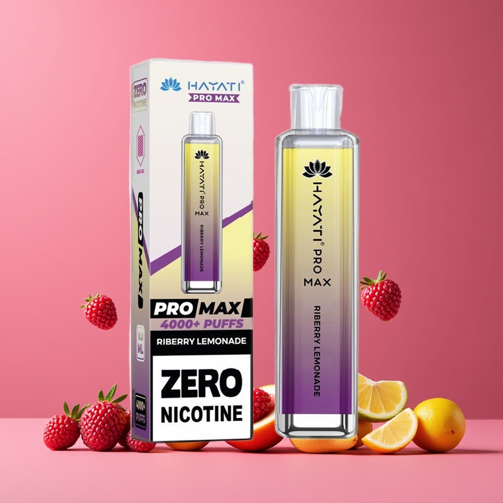 Framboise Citronnée Hayati Pro Max 4000 Puffs Belgique Grossiste 5 Nicotine 1400mAh