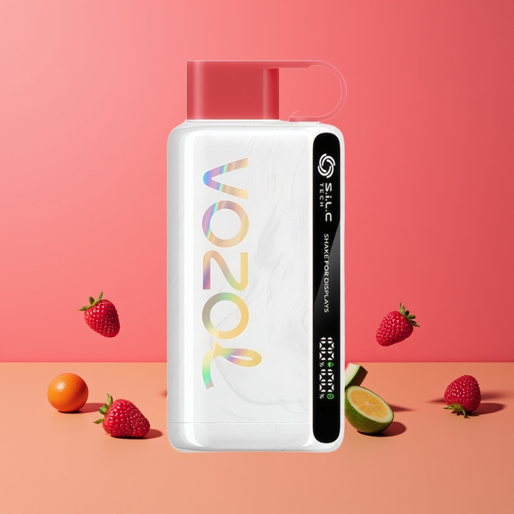 Framboise Pastèque VOZOL STAR 9000/12000 Puffs Belgique Grossiste SiLC TECH 650mAh