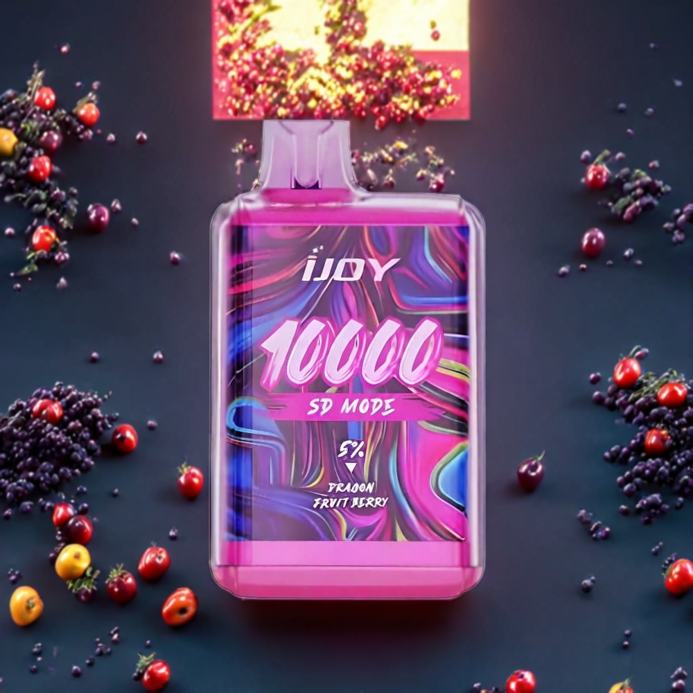 Fruit du Dragon Baies IJOY SD10000 10000 Puffs 20ml Belgique Grossiste