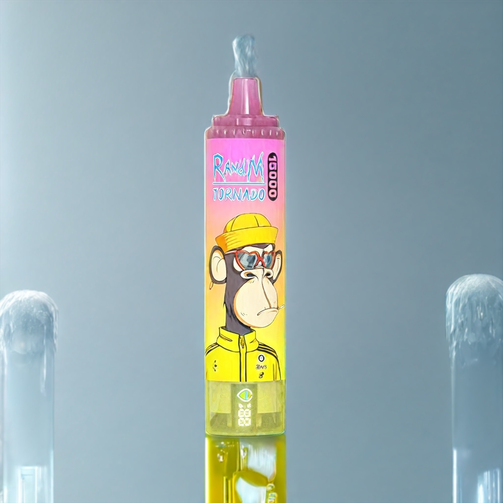 Fumot RandM Tornado 15000 Puffs Belgique Grossiste 25ml 850mAh Glace Banane