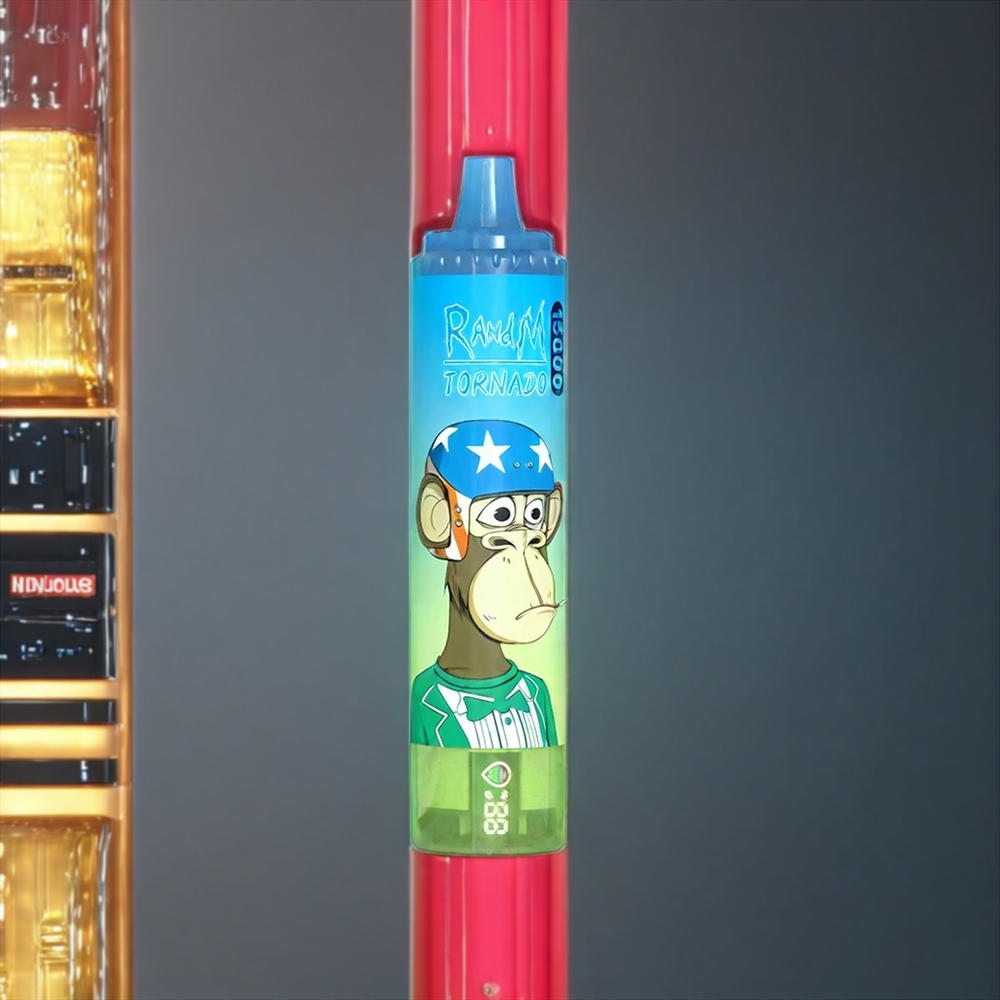 Fumot RandM Tornado 15000 Puffs Belgique Grossiste 25ml 850mAh Gummy Bear (Ours Gélifié)