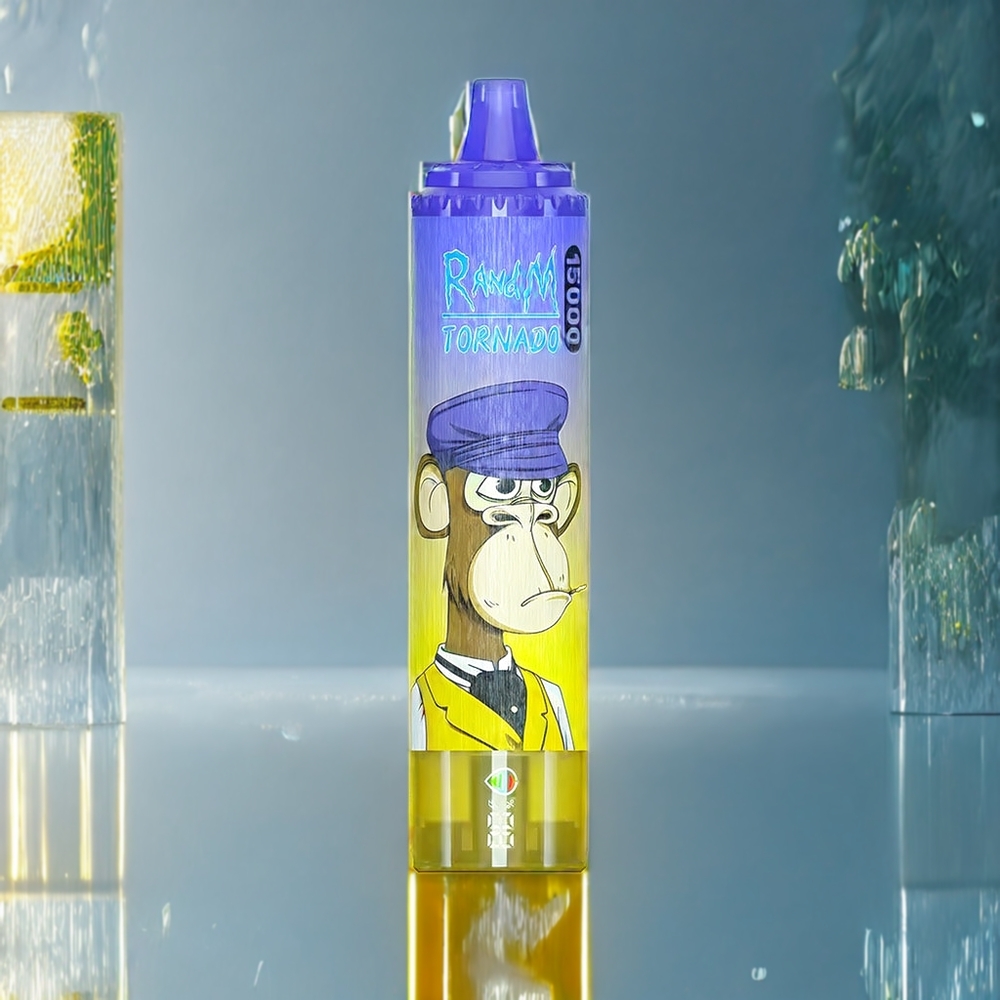 Fumot RandM Tornado 15000 Puffs Belgique Grossiste 25ml 850mAh Mangue Glacée