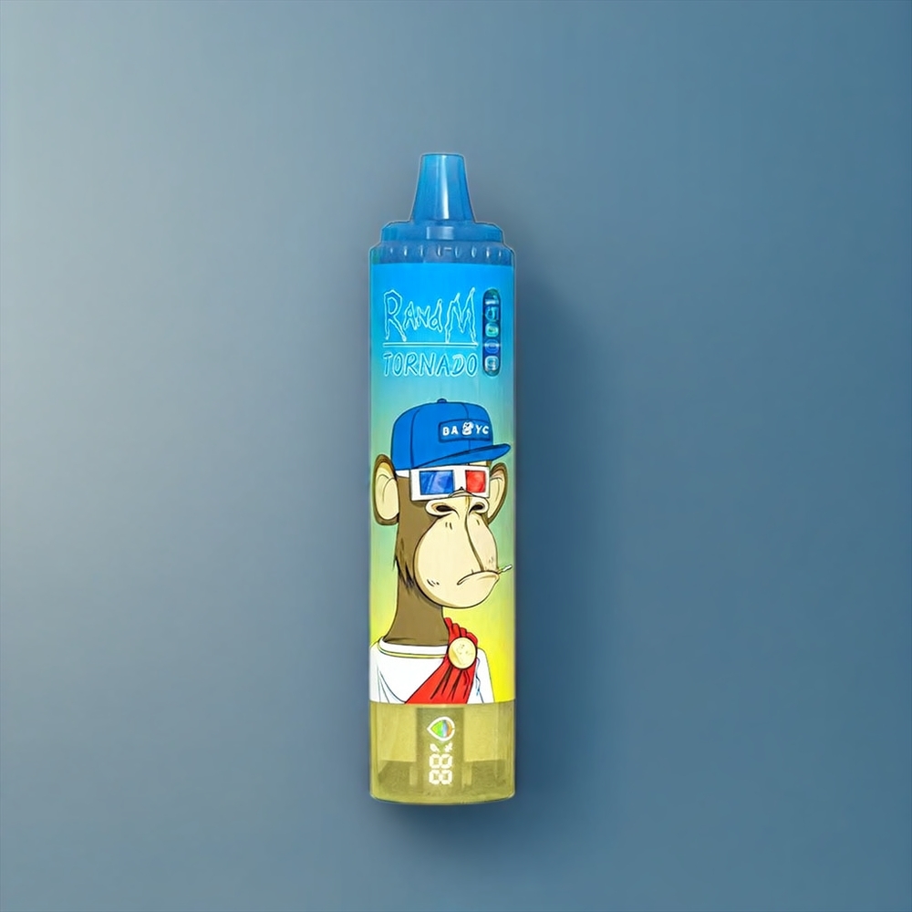 Fumot RandM Tornado 15000 Puffs Belgique Grossiste 25ml 850mAh Monsieur Bleu