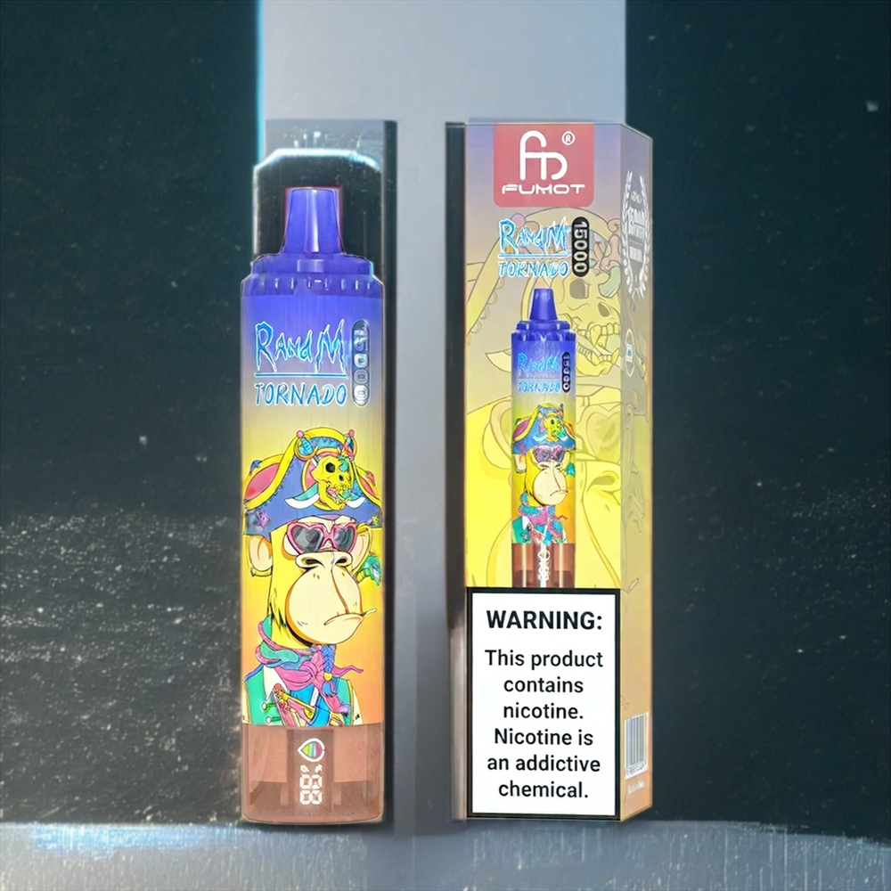 Fumot RandM Tornado 15000 Puffs Vape Cola Glacée Belgique Grossiste 25ml 850mAh