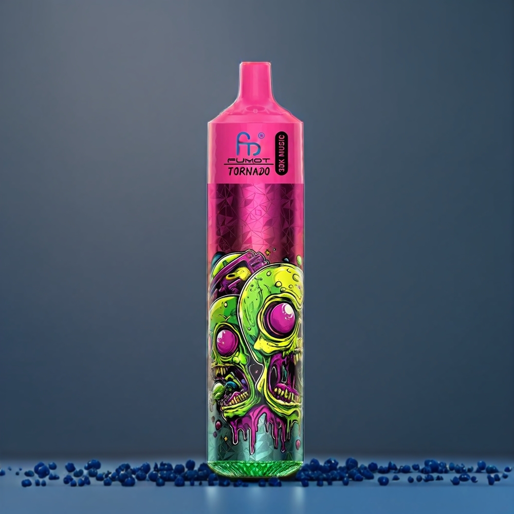 Fumot RandM Tornado 30000 Belgique Grossiste 30mL 5 Fraise Myrtille