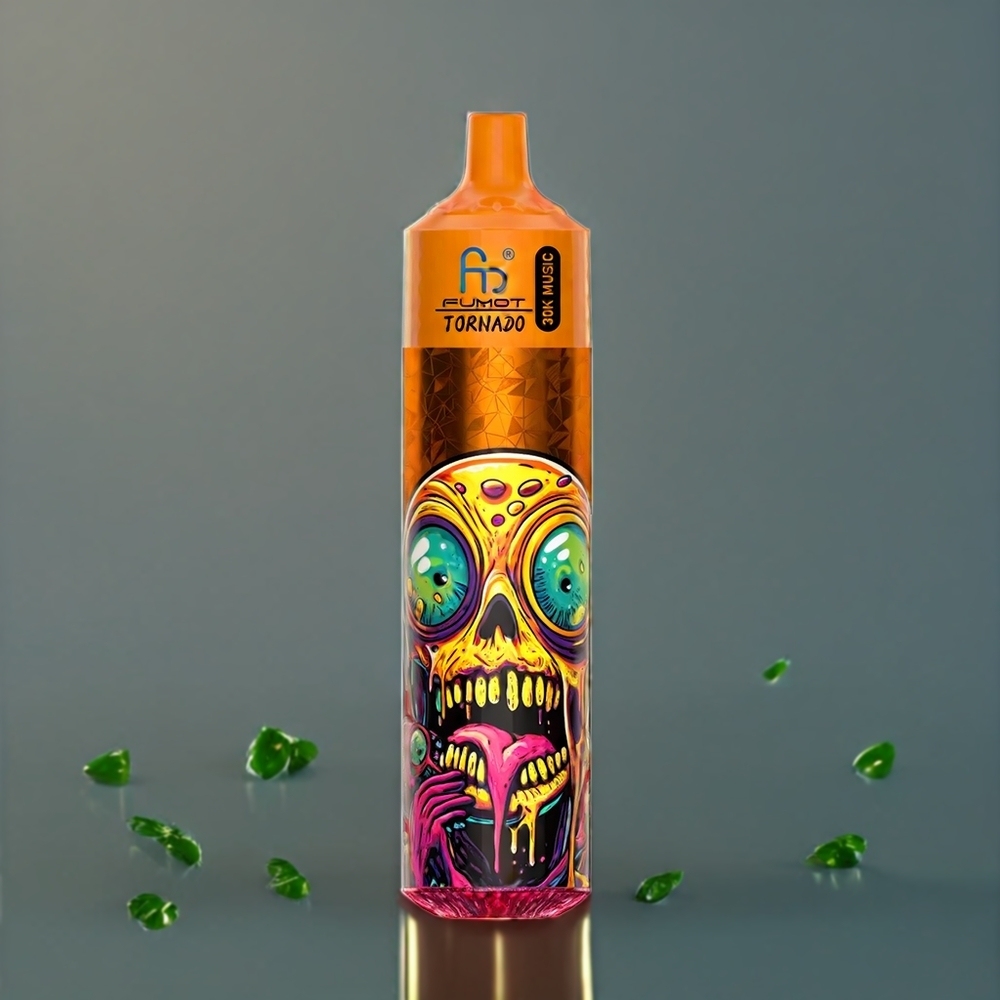 Fumot RandM Tornado 30000 Belgique Grossiste 30mL 5 Fraise Pastèque Écran LED