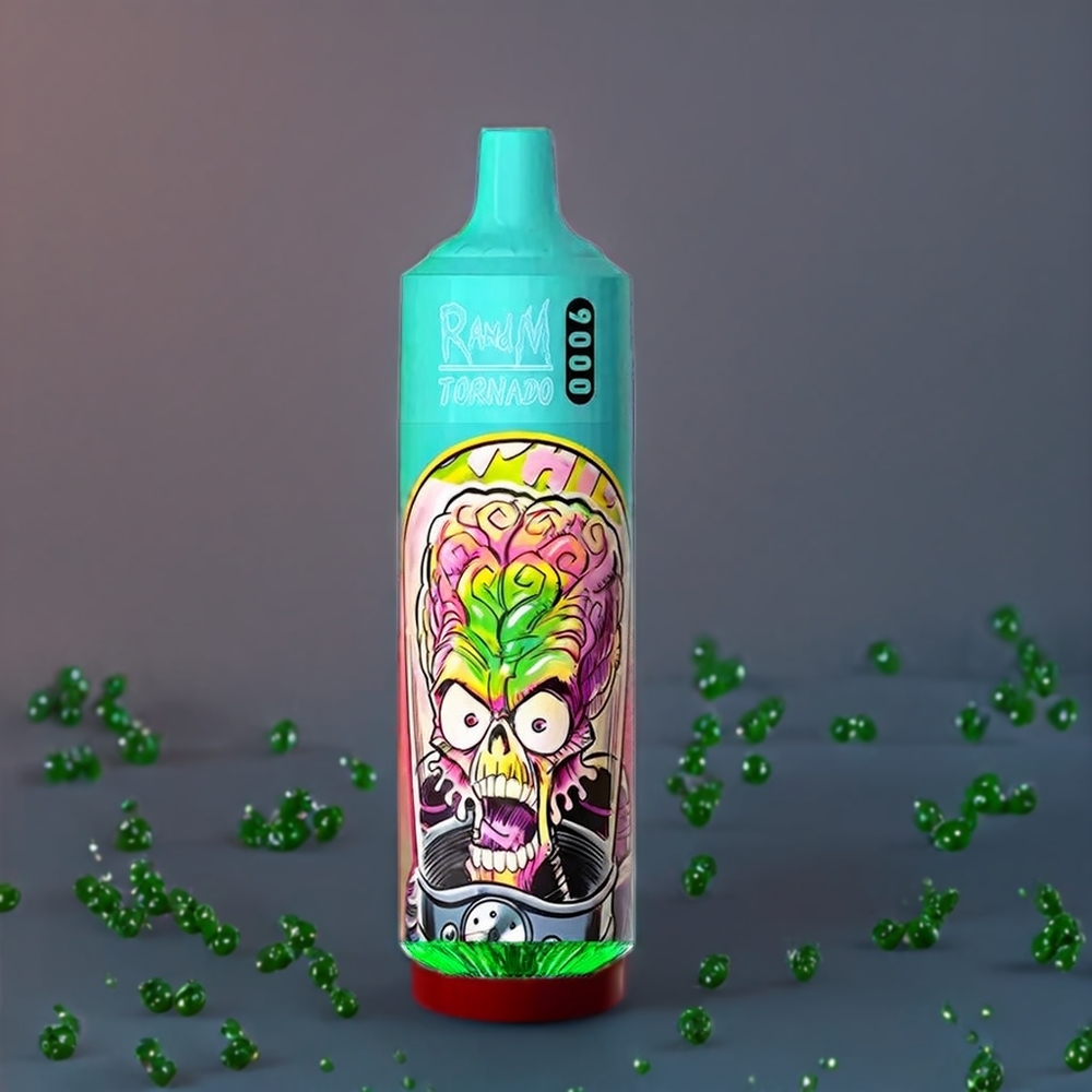 Fumot RandM Tornado 9000 Puffs Belgique Grossiste 18 mL 54 Variétés Fraise Grenade