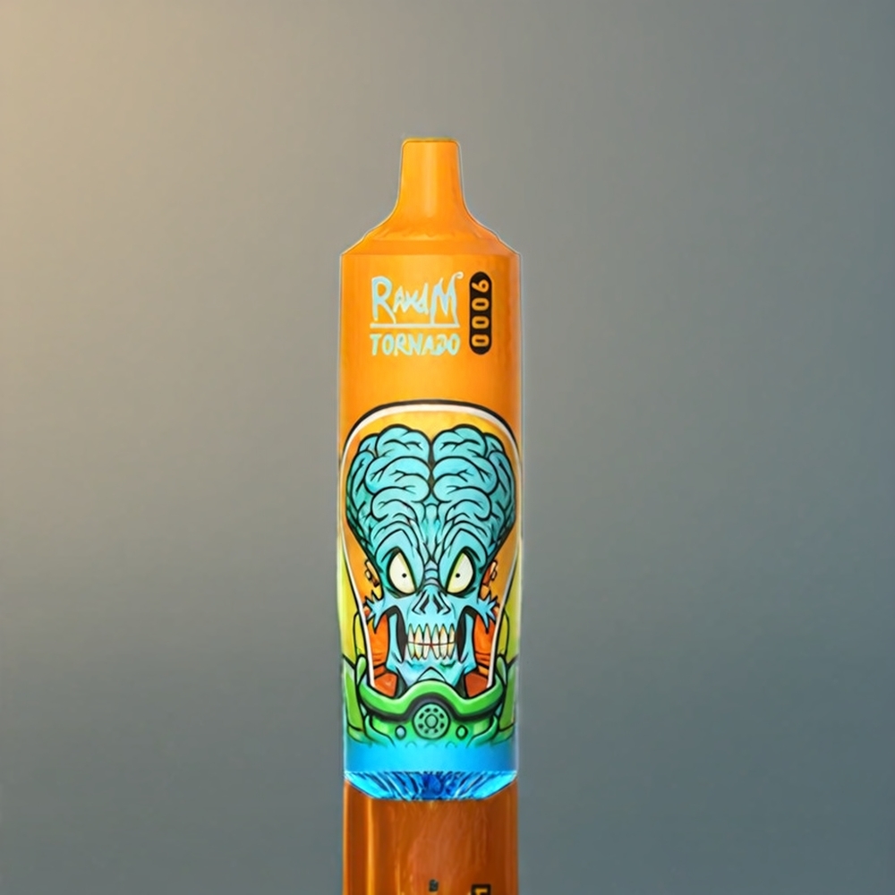 Fumot RandM Tornado 9000 Puffs Belgique Grossiste Kiwi Fruit de la Passion Goyave 850mAh 18mL
