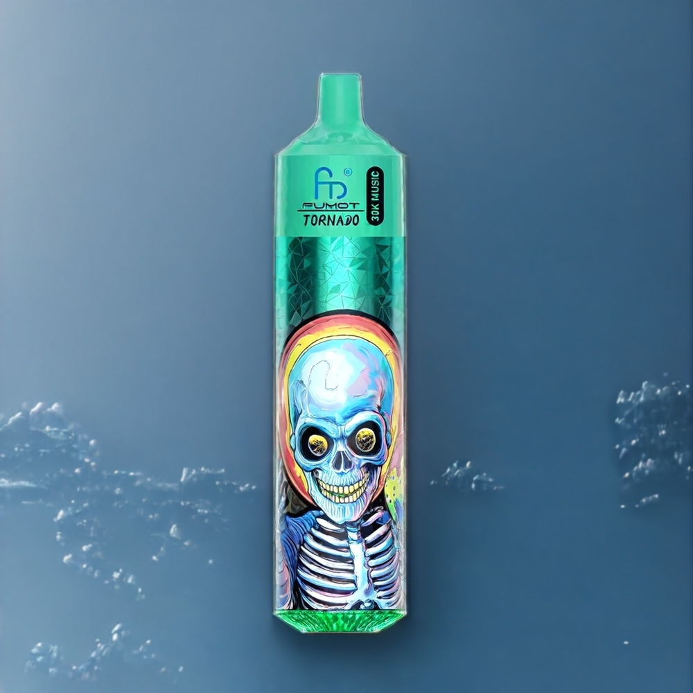 Fumot RandM Tornado Belgique Grossiste 30000 Puffs 30mL Bleu Myrtille Glace