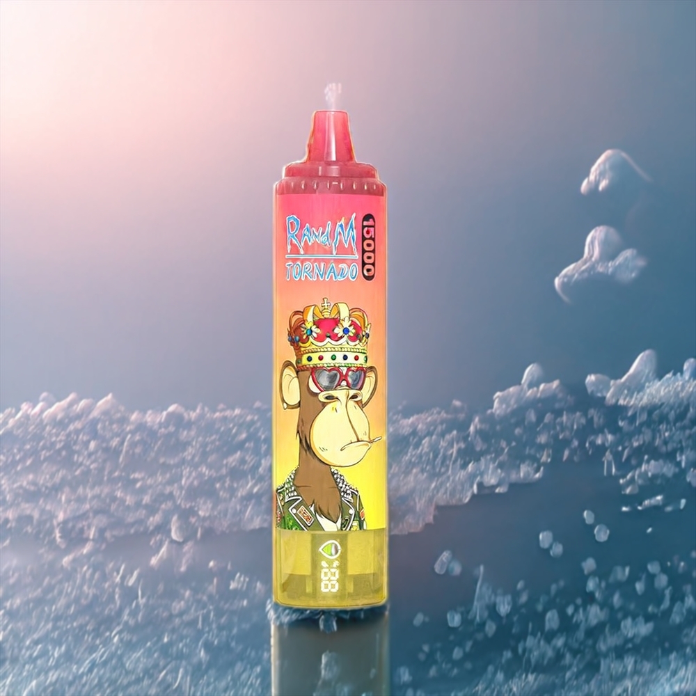 Fumot Randm Tornado 15000 Puffs Belgique Grossiste 25ml 850mAh Pêche Glacée