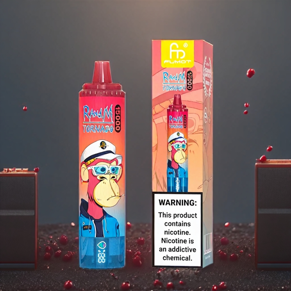 Fumot Randm Tornado 15000 Puffs Cerise Belgique Grossiste 25ml 850mAh