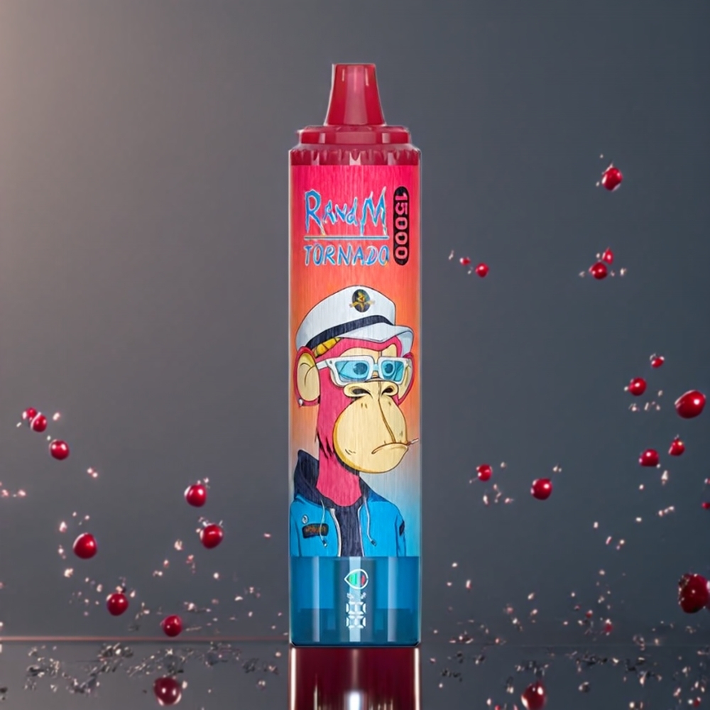 Fumot Randm Tornado 15000 Puffs Cerise Belgique Grossiste 25ml 850mAh