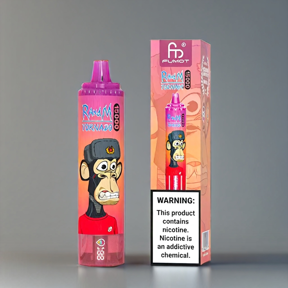 Fumot Randm Tornado 15000 Puffs Vape Fruit du Dragon Belgique Grossiste 25ml 850mAh Mesh