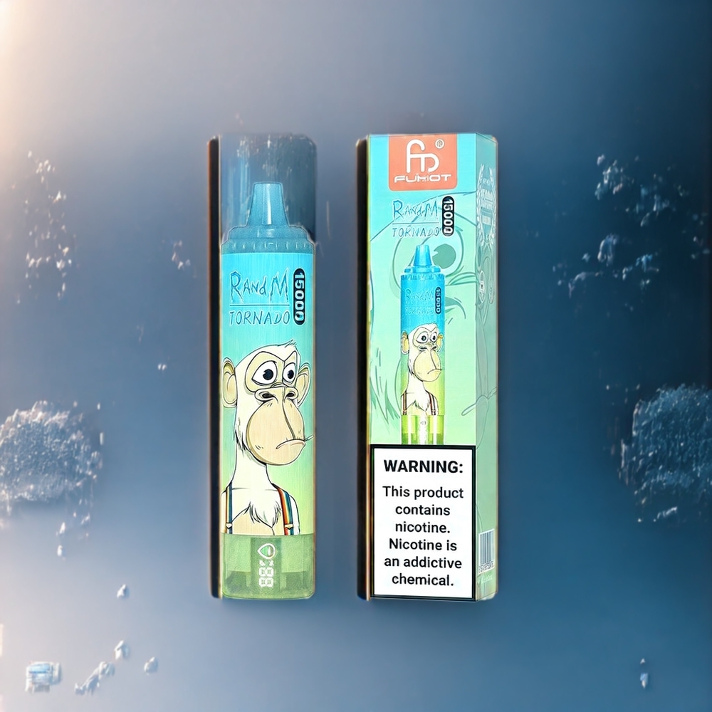 Fumot Randm Tornado 15000 Puffs Vape Glace à l’Eau Belgique Grossiste 25ml 850mAh