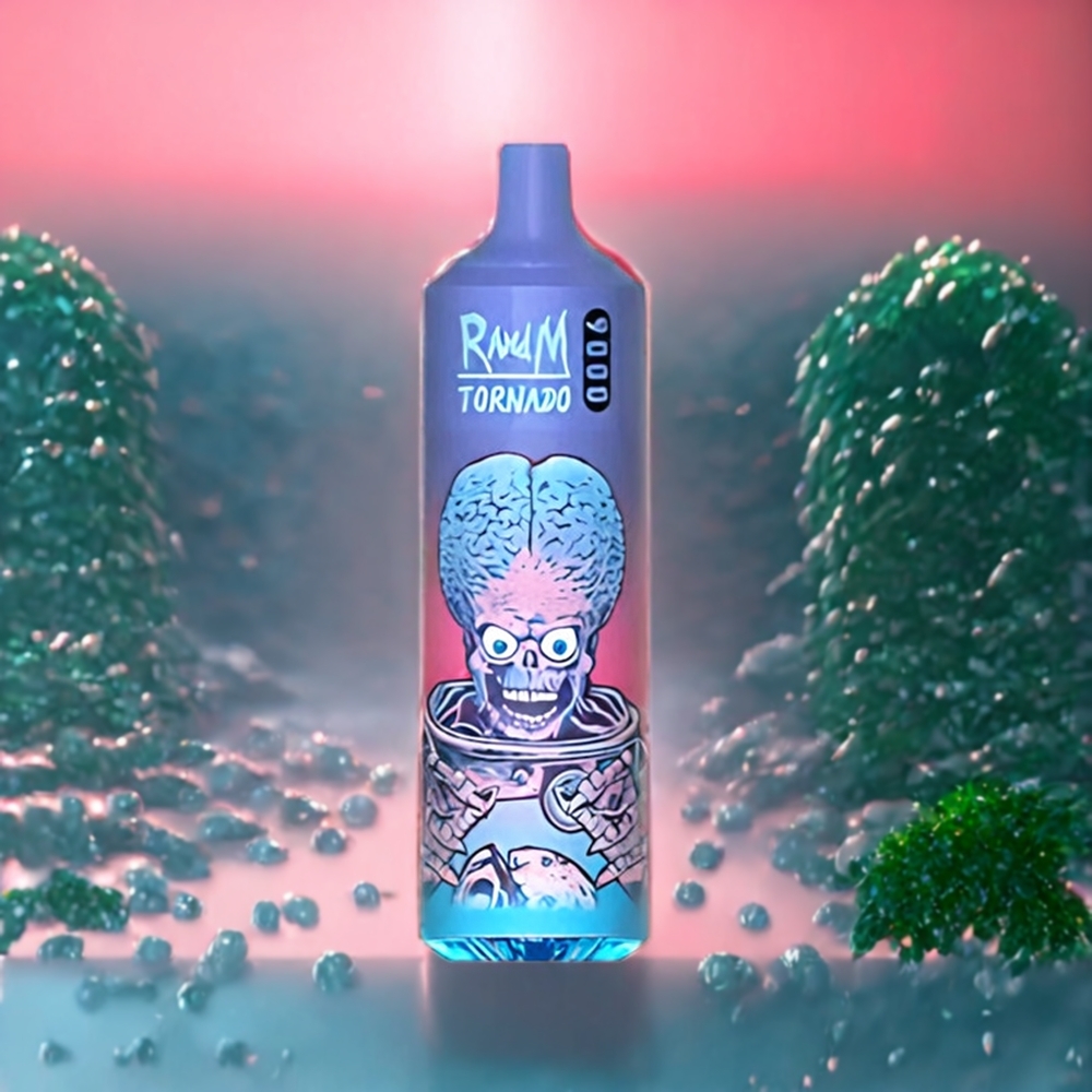 Fumot Randm Tornado 9000 Puffs Belgique Grossiste - 18 mL  Mesh Coil - Eau Glacée à la Pastèque Brazz