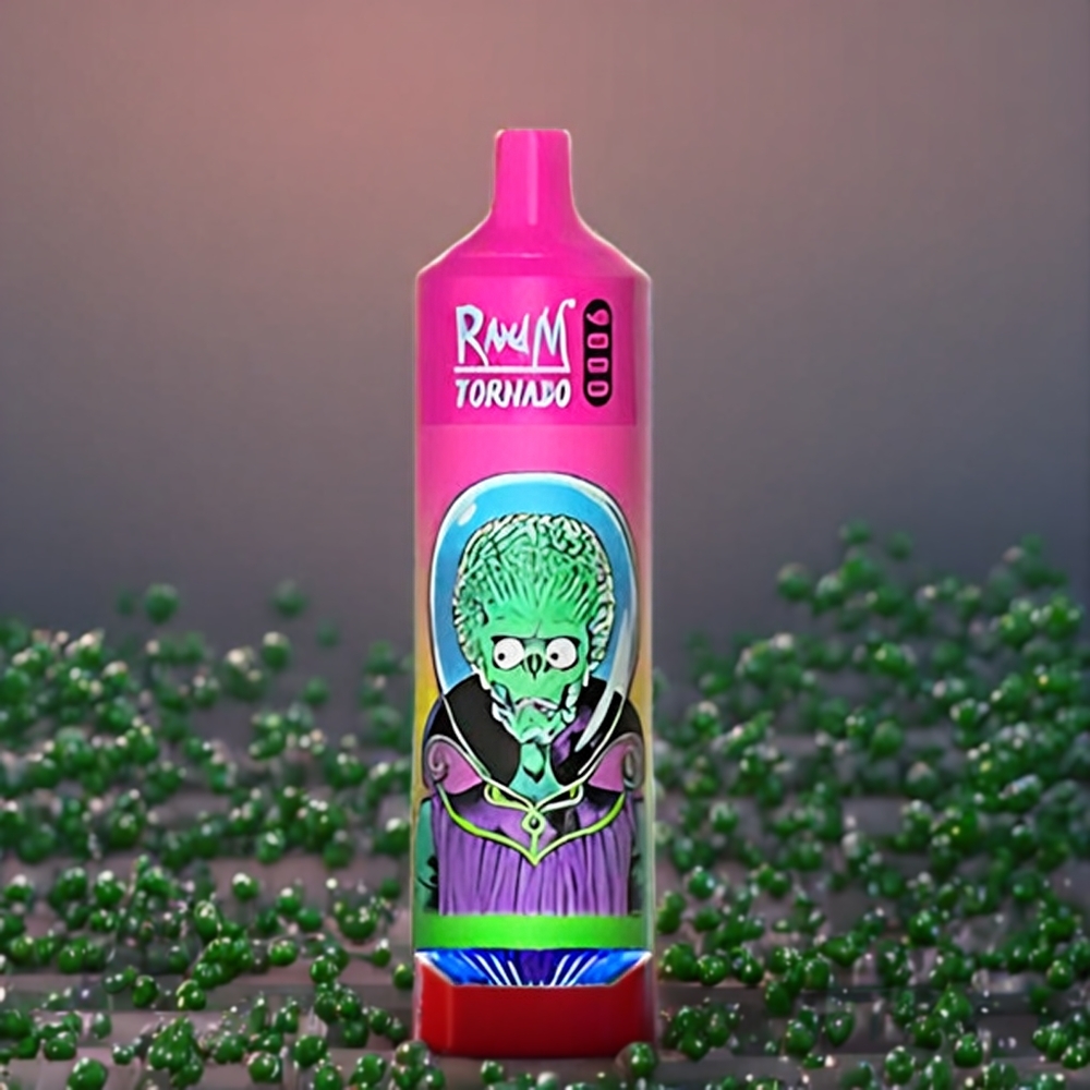Fumot Randm Tornado 9000 Puffs Belgique Grossiste - 18 mL  Mesh Coil - Eau de Melon Bubblegum
