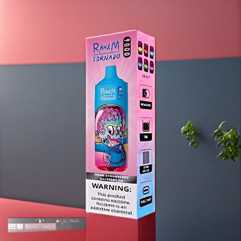 Fumot Randm Tornado 9000 Puffs Belgique Grossiste 18 mL 850 mAh Prime Fraise Pastèque