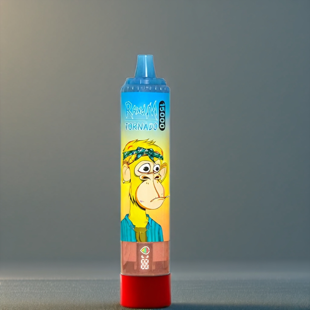 Fumot Randm Tornado Belgique Grossiste 15000 Puffs 25ml Fraise LCD