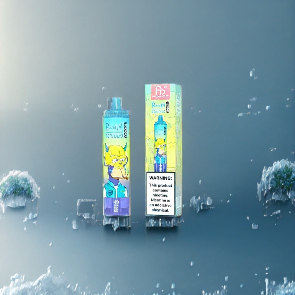 Fumot Randm Tornado Belgique Grossiste 15000 Puffs 850mAh Vape Glace Raisin