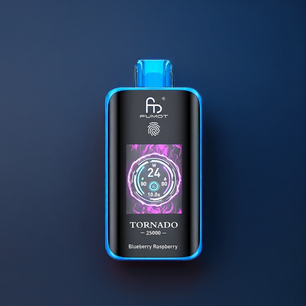 Fumot Tornado 25000 Puffs Belgique Grossiste 20ml/700mAh Myrtille Framboise