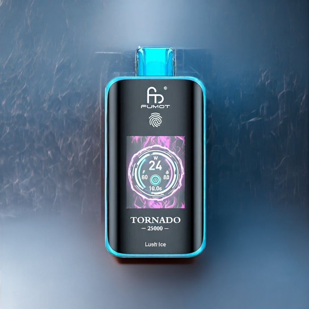 Fumot Tornado 25000 Puffs Vape Glace Juteuse Belgique Grossiste 700mAh 20ml