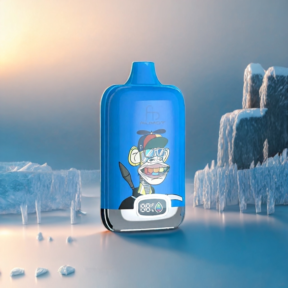 Fumot Tornado Boîte Digitale Belgique Grossiste 12000 Puffs Glace Pop 20ml MT
