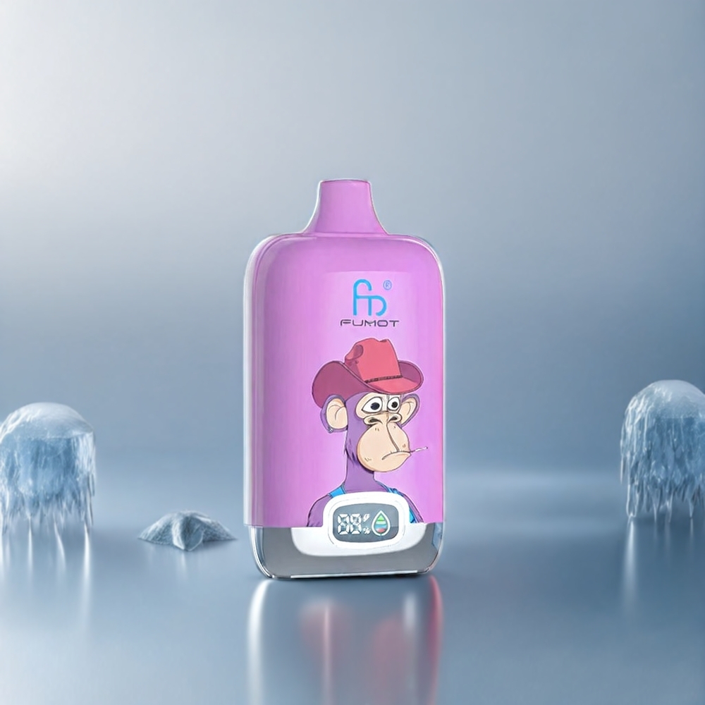 Fumot Tornado Digital Box 12000 Puffs Belgique Grossiste Ice Fruit du Dragon avec 20ml E-Liquid et Type-C Charging MT