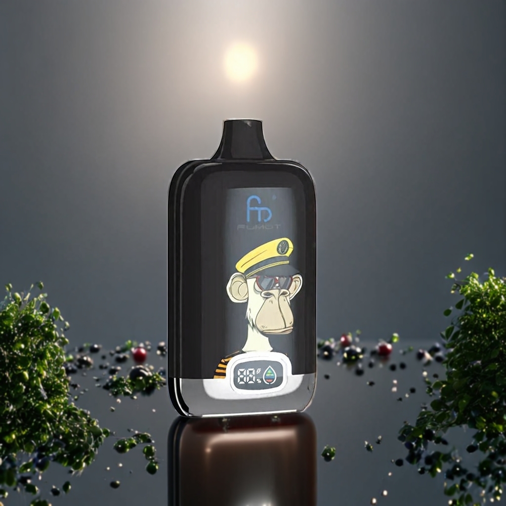 Fumot Tornado Digital Box Belgique Grossiste 12000 Puffs 20ml Batterie 550mAh Baies Mixtes
