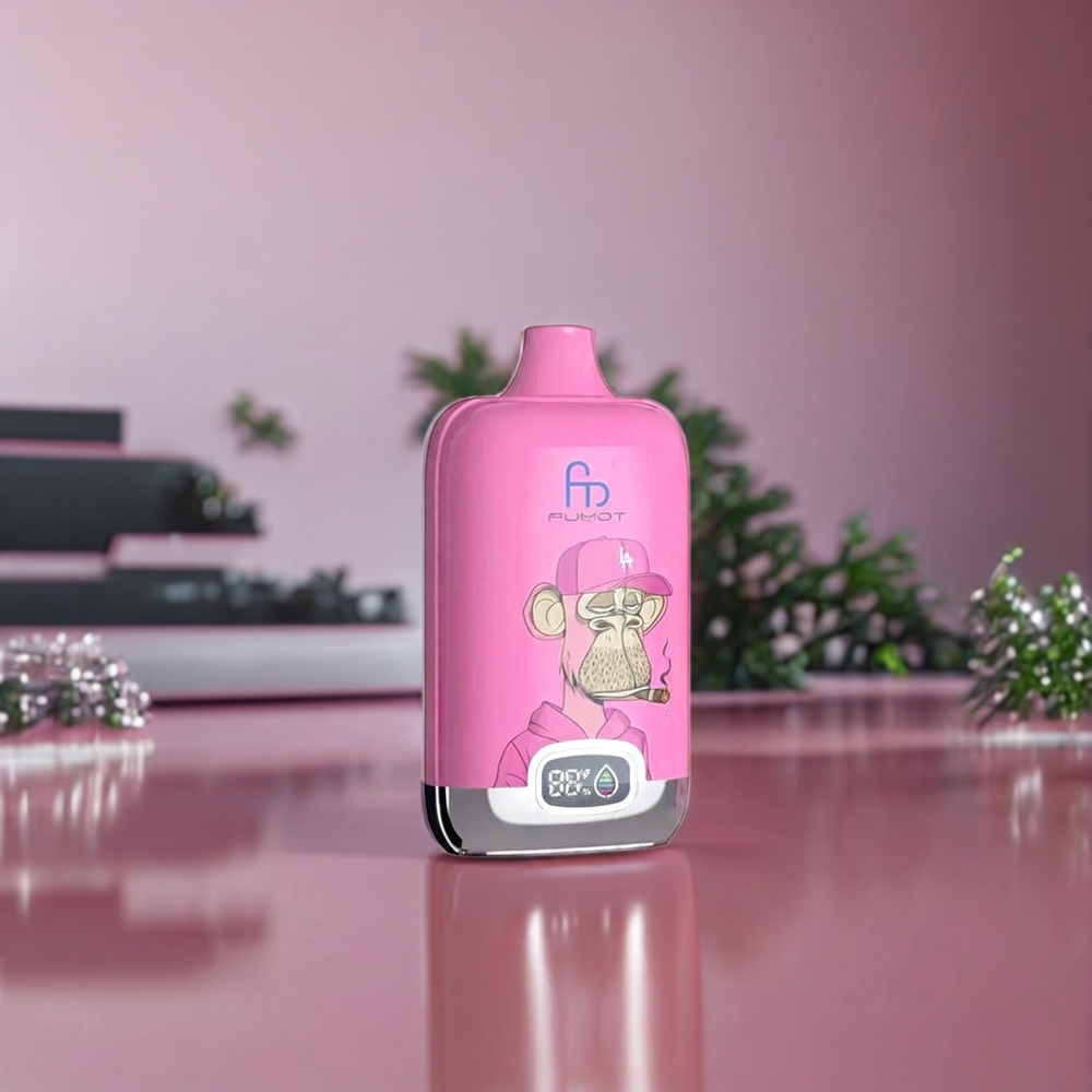 Fumot Tornado Digital Box Belgique Grossiste 12000 Puffs 20ml MTL Citron Rose