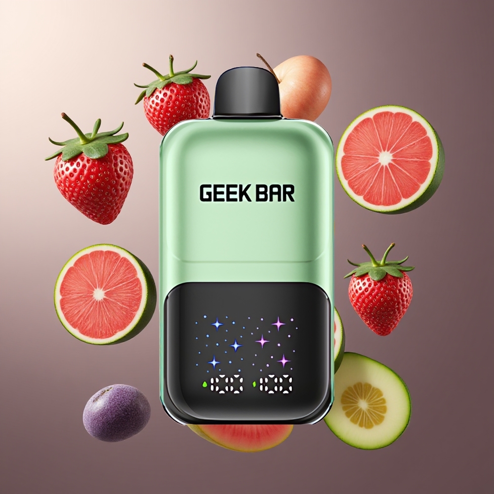 GEEKBAR 2GO 50000 Puffs Belgique Grossiste Bonbons Aigres  Fruits Aigres 20mL Dual Tanks