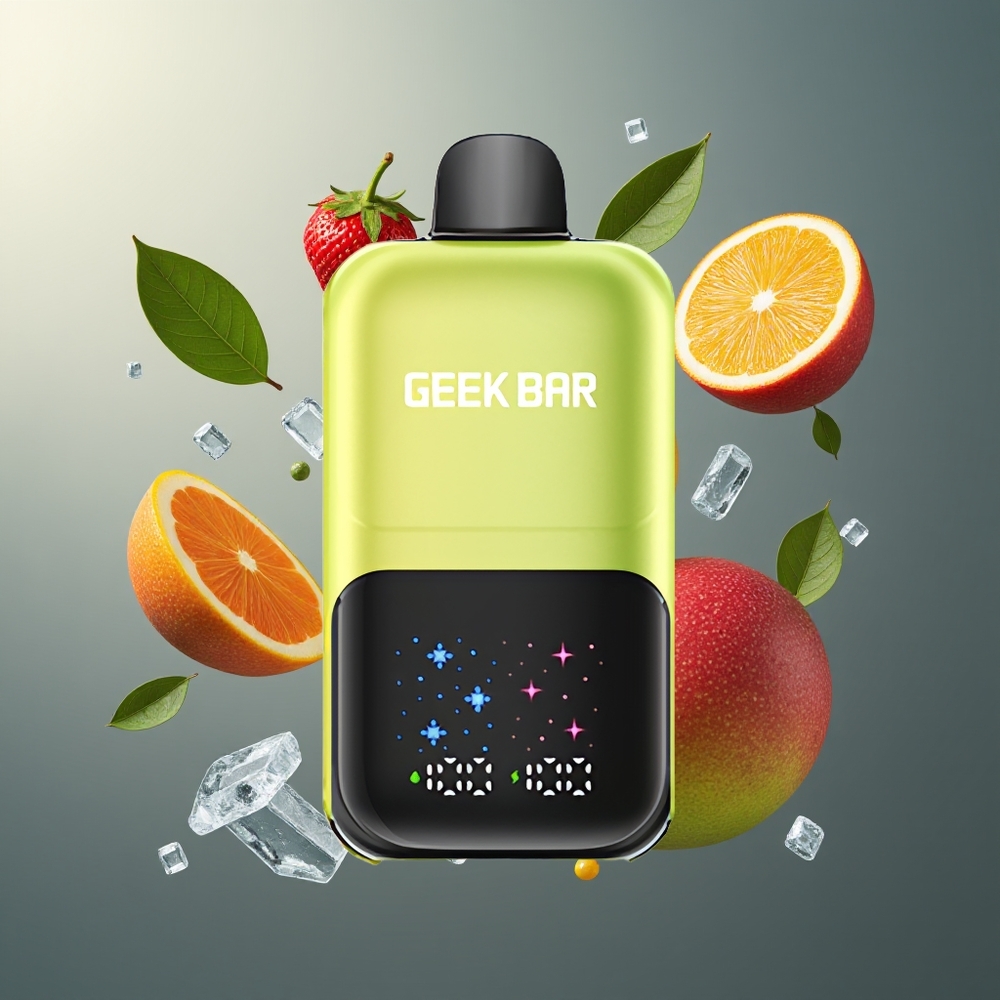 GEEKBAR 2GO 50000 Puffs Belgique Grossiste Glace Mangue Mexique 20ml Double Réservoir
